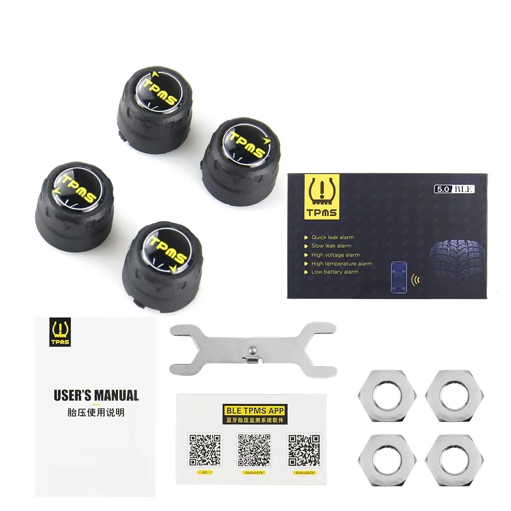 

Система контроля давления в шинах V101B TPMSII с быстрой доставкой, внешняя, V101B BT4.0/5.0, для всех автомобилей