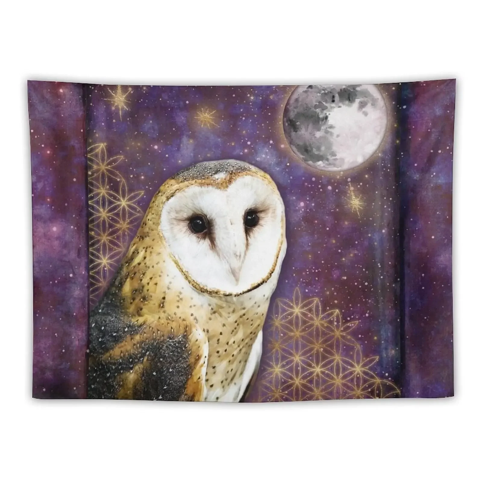 

Magical owl sacred geometry Tapestry Decorative Wall Mural Decorations For Your Bedroom Nordic Home Decor Tapestry