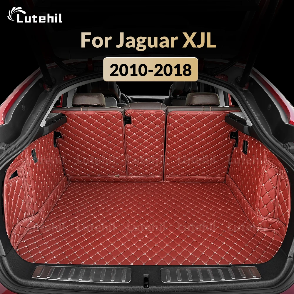 

For Jaguar XJL 2010-2018 17 16 15 14 13 12 11 Auto Full Coverage Trunk Mat Car Protective Pad Cargo Liner Interior Accessories