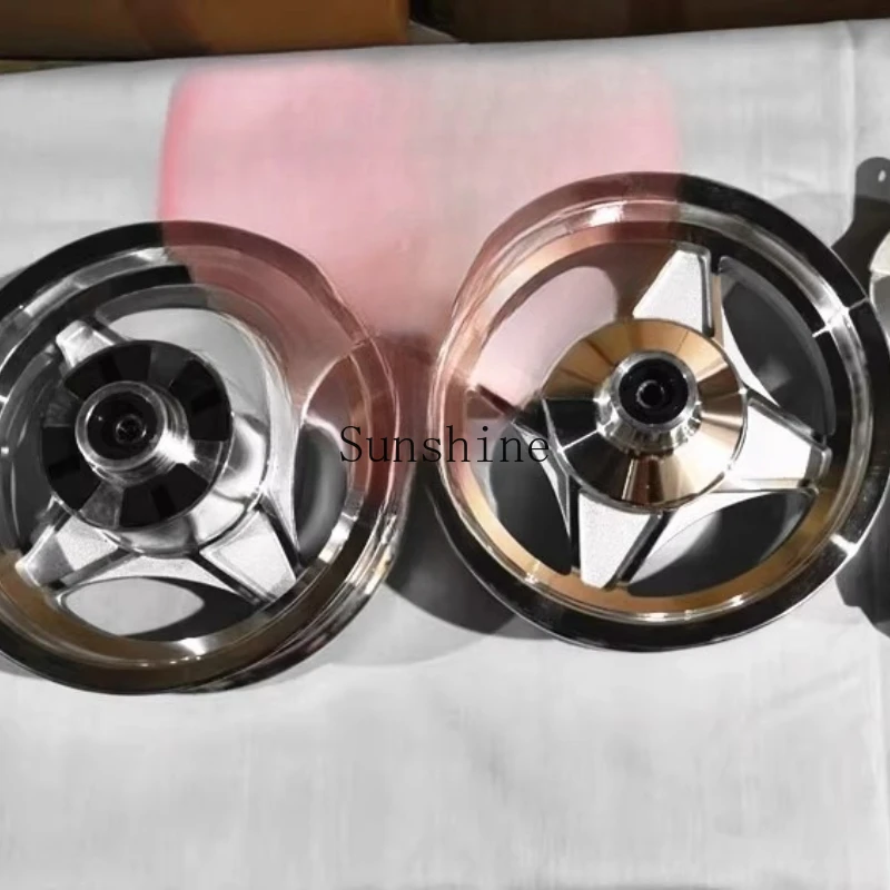 

70A DAX motorcycle modified aluminum alloy vacuum wheels, steel rims