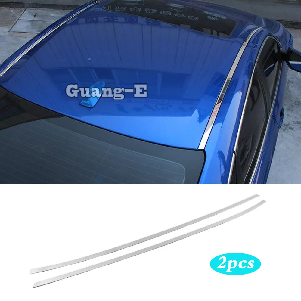 

Боковая молдинговая накладка на крышу автомобиля для Honda Civic 10 2016 2017 2018 2019 2020 2021, хромированные аксессуары, декор, наклейки из нержавеющей стали