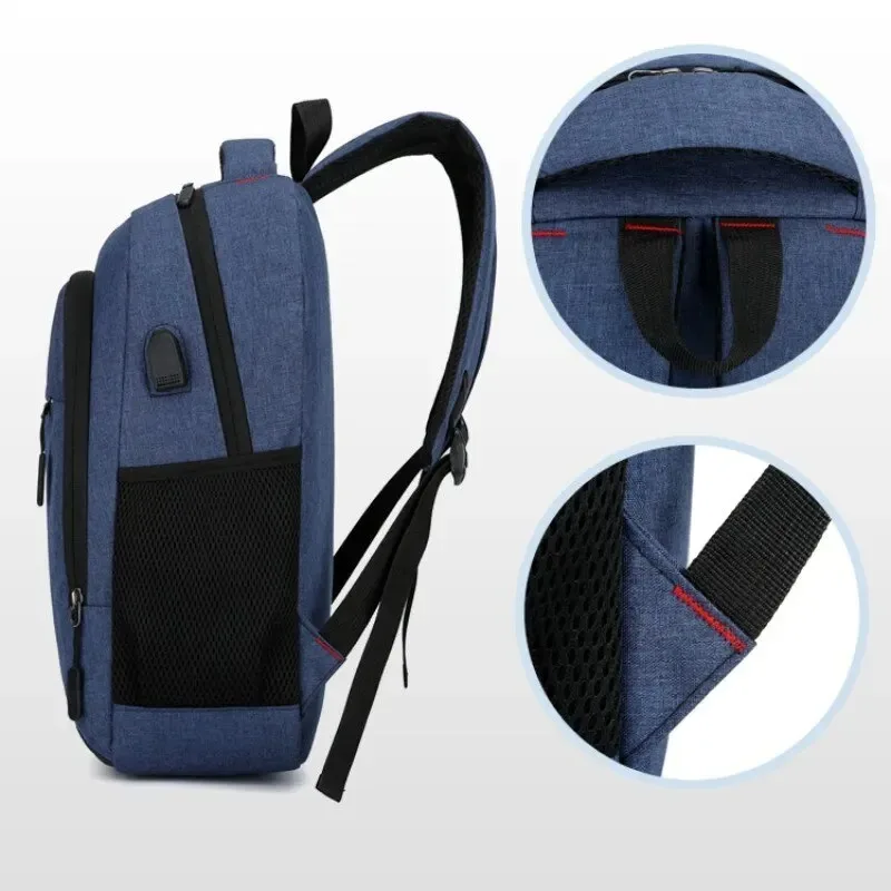 Mens BackPack Large Capacity Simple Fashion Travel Female Student ComputerBag BackPack Unisex Commuter Bag Business Trip Bag