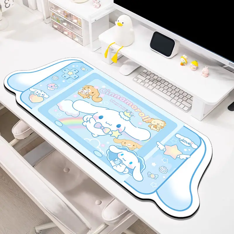 

Милая Sanrio Kawaii Cinnamoroll Аниме Коврик для мыши милый мультяшный Ins офисный настольный компьютерный коврик для клавиатуры прекрасные подарки для девочек