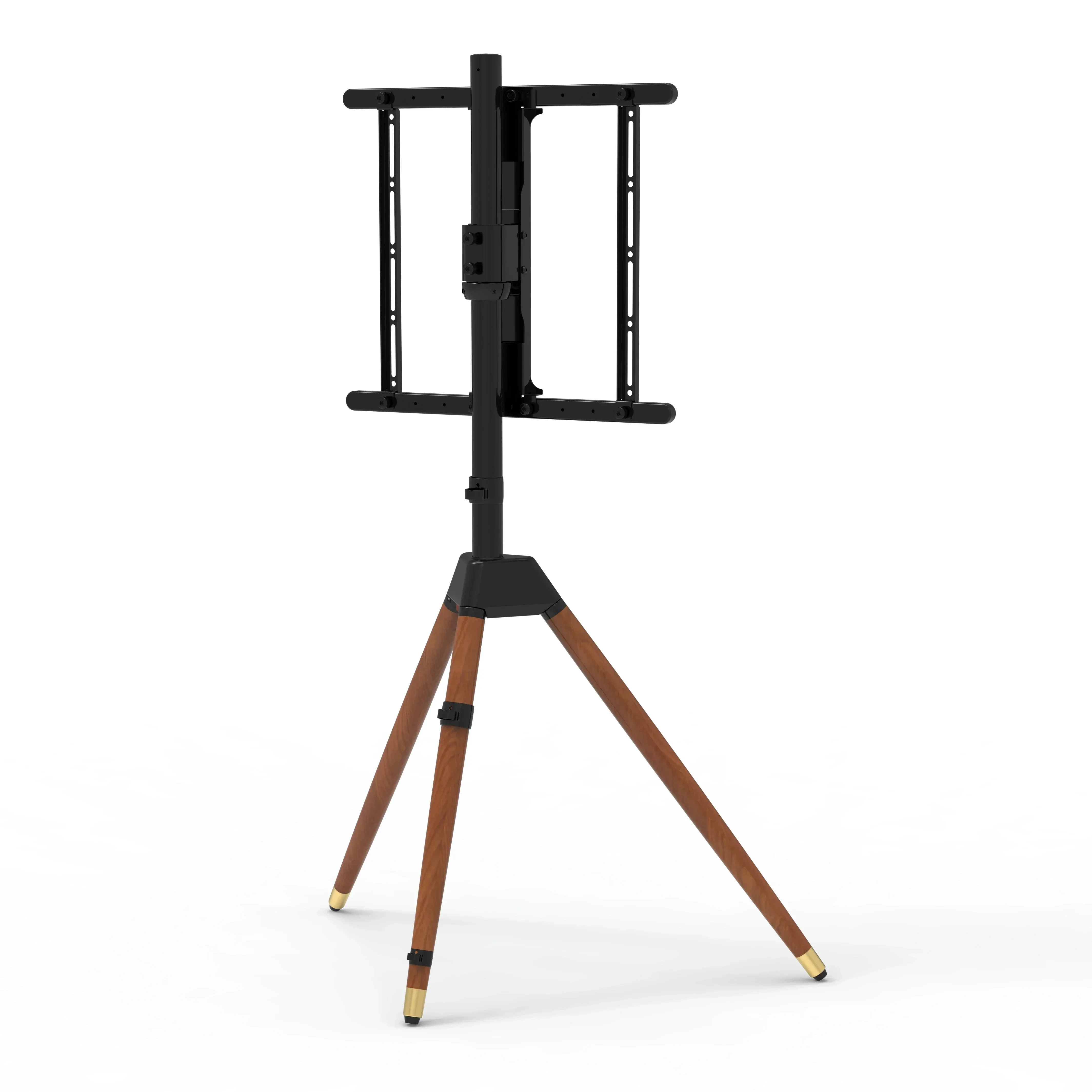 Hot SalesQuick Assembly Adjustable Height Tv Display Rack Universal Adjustable Swivel Artistic Tv Floor Tripod Stand