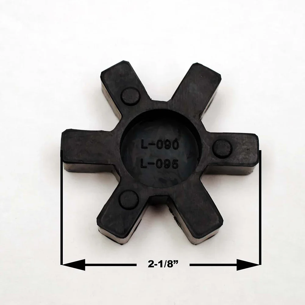 High Performance NBR Rubber Spider Insert for Lovejoy LJaw Coupling Efficient Power Transmission Smooth Rotation