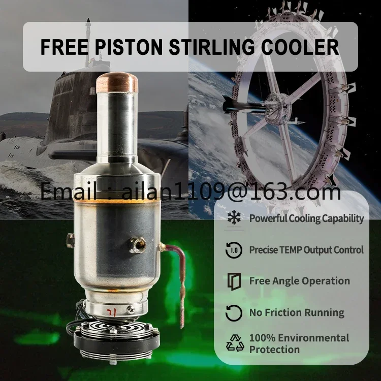 Refport Minus 130 Degree Cooler  -130C  Free-Piston Engine Super Fast Cooling