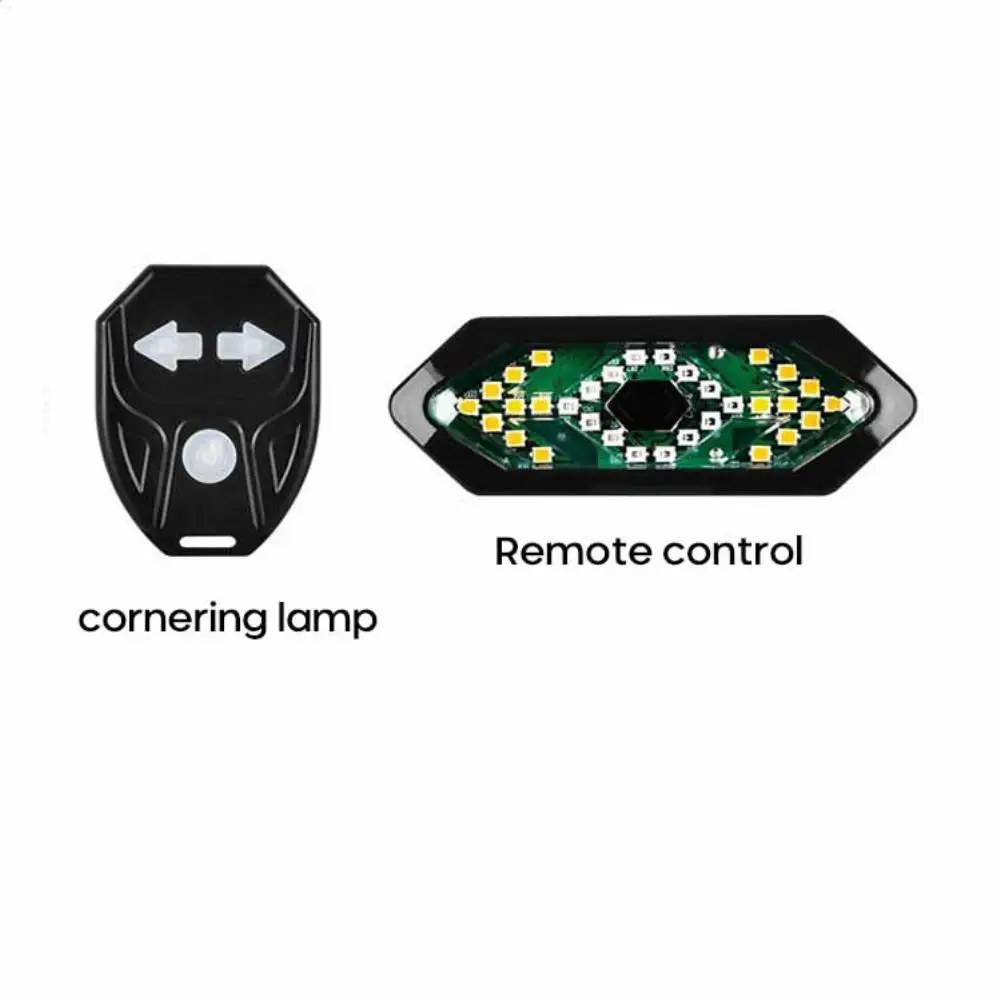 Convenient Usb Rechargeable Easy-to-use Bicycle Indicator Durable Innovative Bike Light Bike Accessories Versatile Turn Signals