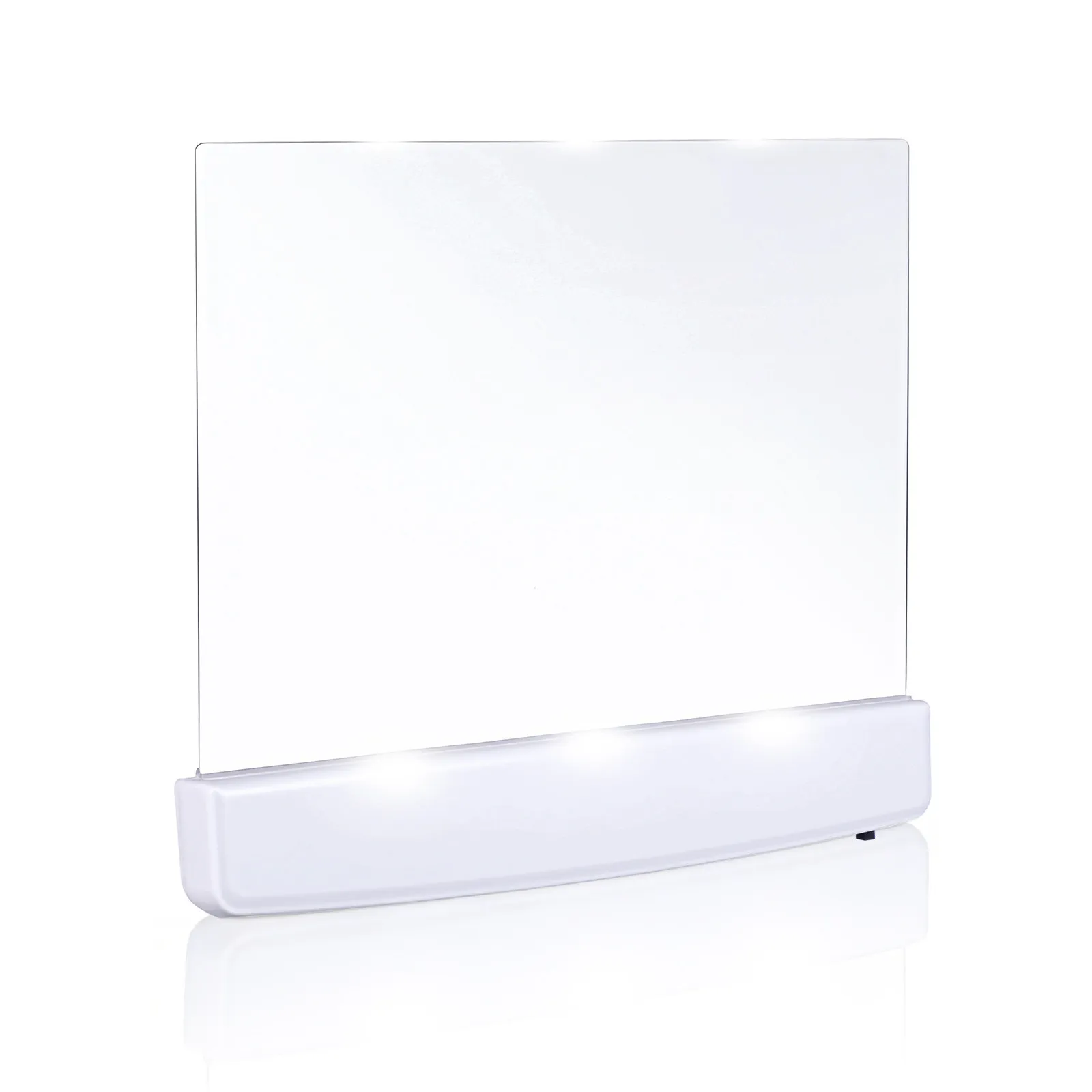 1Pcs LED Eye Protection Reading Light Panel Style Night Lamp Battery Powered Portable for Bed Reading Comfortable Lighting