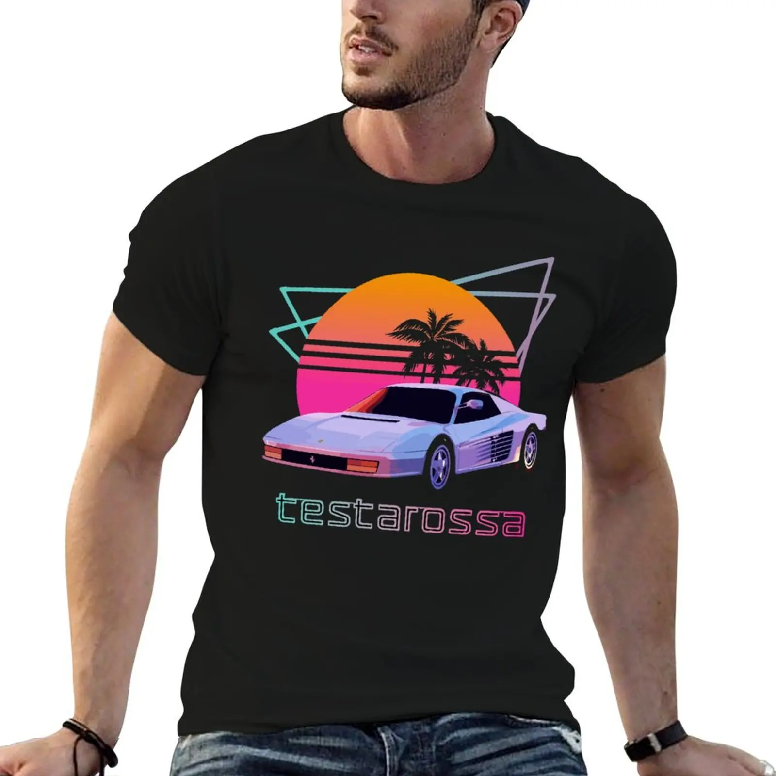 Testarossa T-Shirt Plus Size Comfort Fit Tee