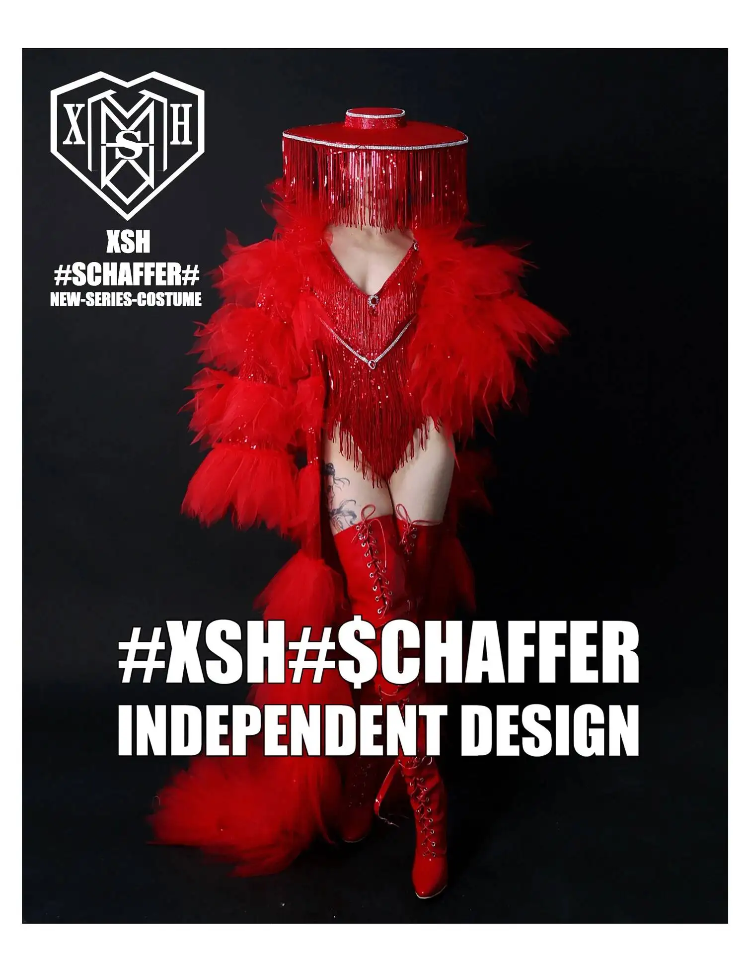 

Новинка! Набор для ночного клуба Bar Hui: Красная шляпа в китайском стиле для гоу-гоу танцовщиц, певиц и танцевальных команд на Новый год и Хэллоуин.