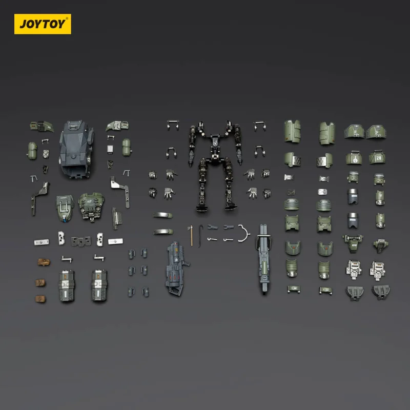 JOYTOY Dark Source Apocalypse Series Granite Storm Hurricane Regular Combat Mecha Movable Soldier Models Toys