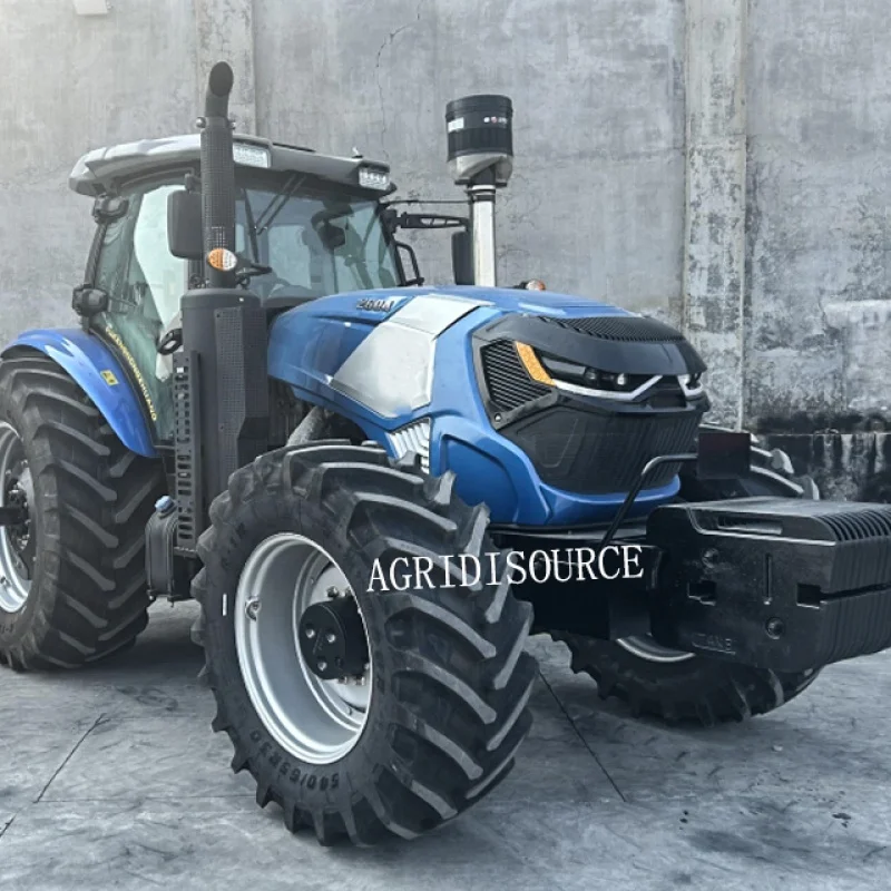 Duradero: 260hp 4x4 cabina tractores agrícolas traktor tractor agrícola granja diyuan