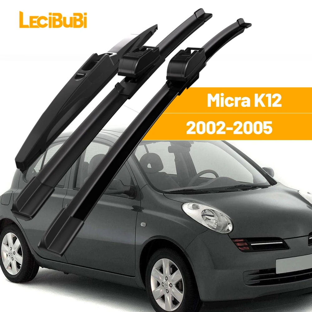 

Для Nissan Micra K12 2002-2005 1 комплект, передние и задние щетки стеклоочистителя, дворники 2003 2004, аксессуары