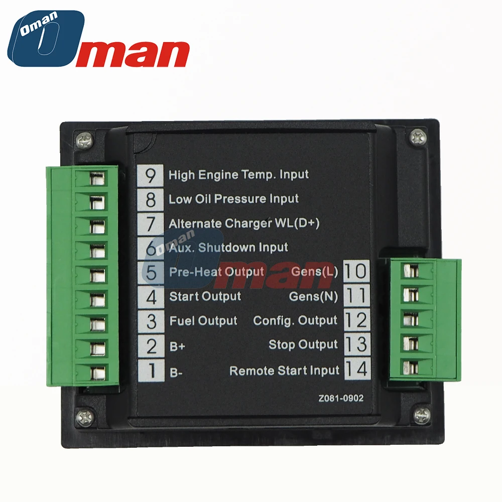 Imagem -03 - Smartgen-controlador Autônomo Módulo Auto Start Gerador Diesel Hgm180hc