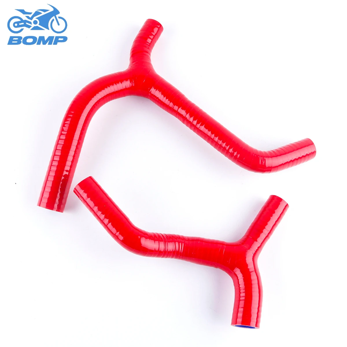 For Kawasaki KX450F KX 450 F 2016-2018 / KX450 2019-2021 KX 450 Radiator Hoses Silicone Tubes Kit Piping 2Pcs 11 Colors