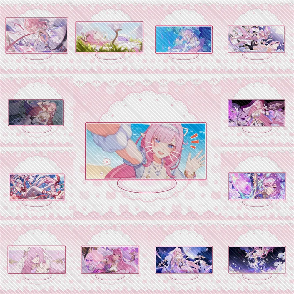 

15CM Charm Anime Honkai: Star Rail Acrylic Keychain Stand Model Cosplay Characters Ornament Accessories Good Collection Gifts