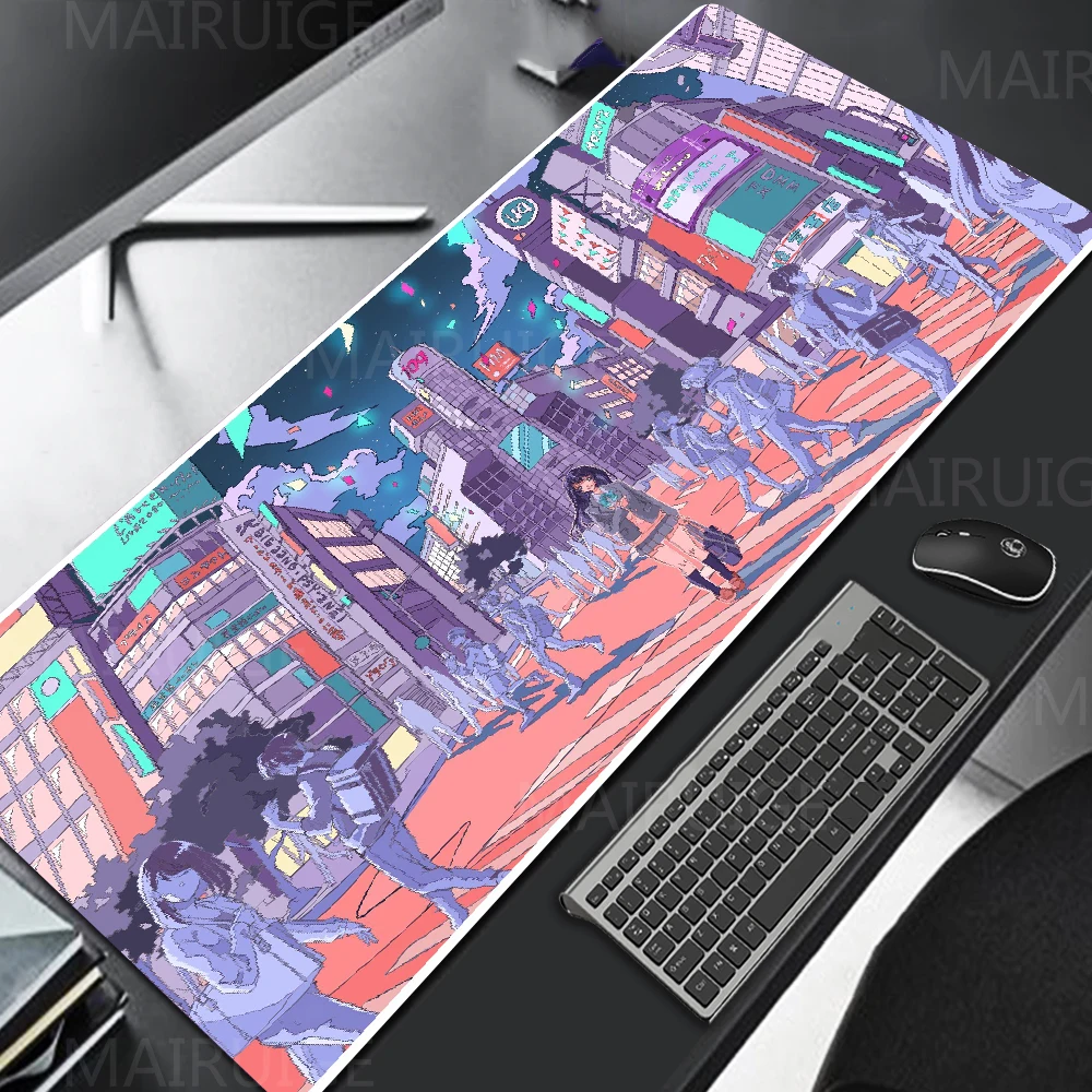 Anime Kawaii Deskmat Large Pads Girly Computer TableMat Cute Desk Accessories Office Carpet Mouse Pad XXL 500X1000MM Mousepad