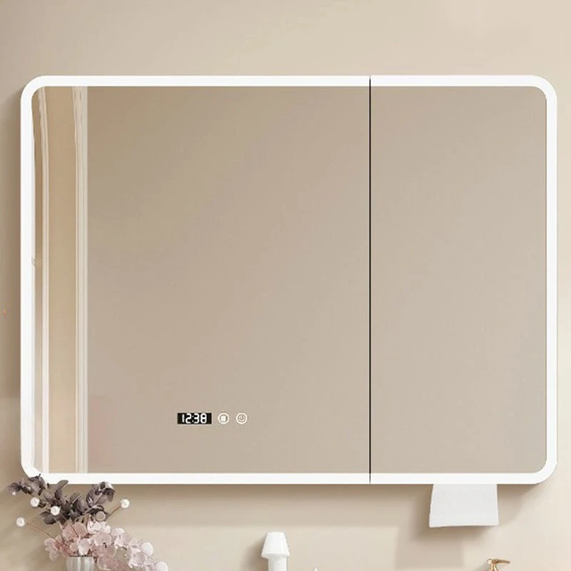 Fashion Mirror Bathroom Cabinet Shelves Vanity Cheap Skincare Partitions Closet Cupboard Accent Gabinete Postmodern Furniture