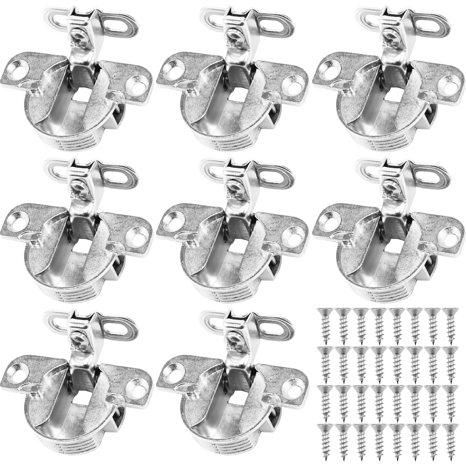 

8Pcs Cabinet Hinges 110 Degree Soft Closing Cupboard Door Hinges Concealed Kitchen Cabinet Hinges Quiet Cabinet Hinges Zinc