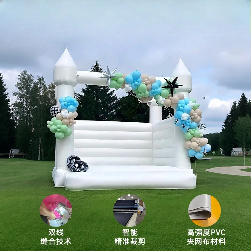 

Надувной батут для свадеб на открытом воздухе, детский домашний батут, надувной замок для дня рождения, надувной батут для свадебных фотосессий