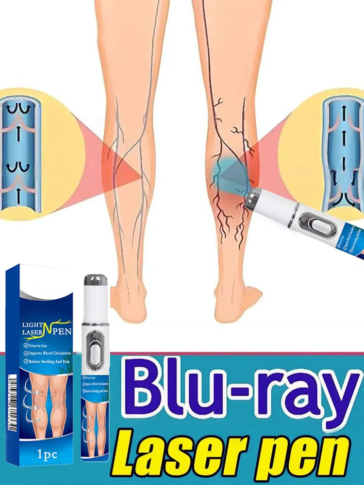 Set di strumenti universali per la cura delle gambe con penna laser a luce blu