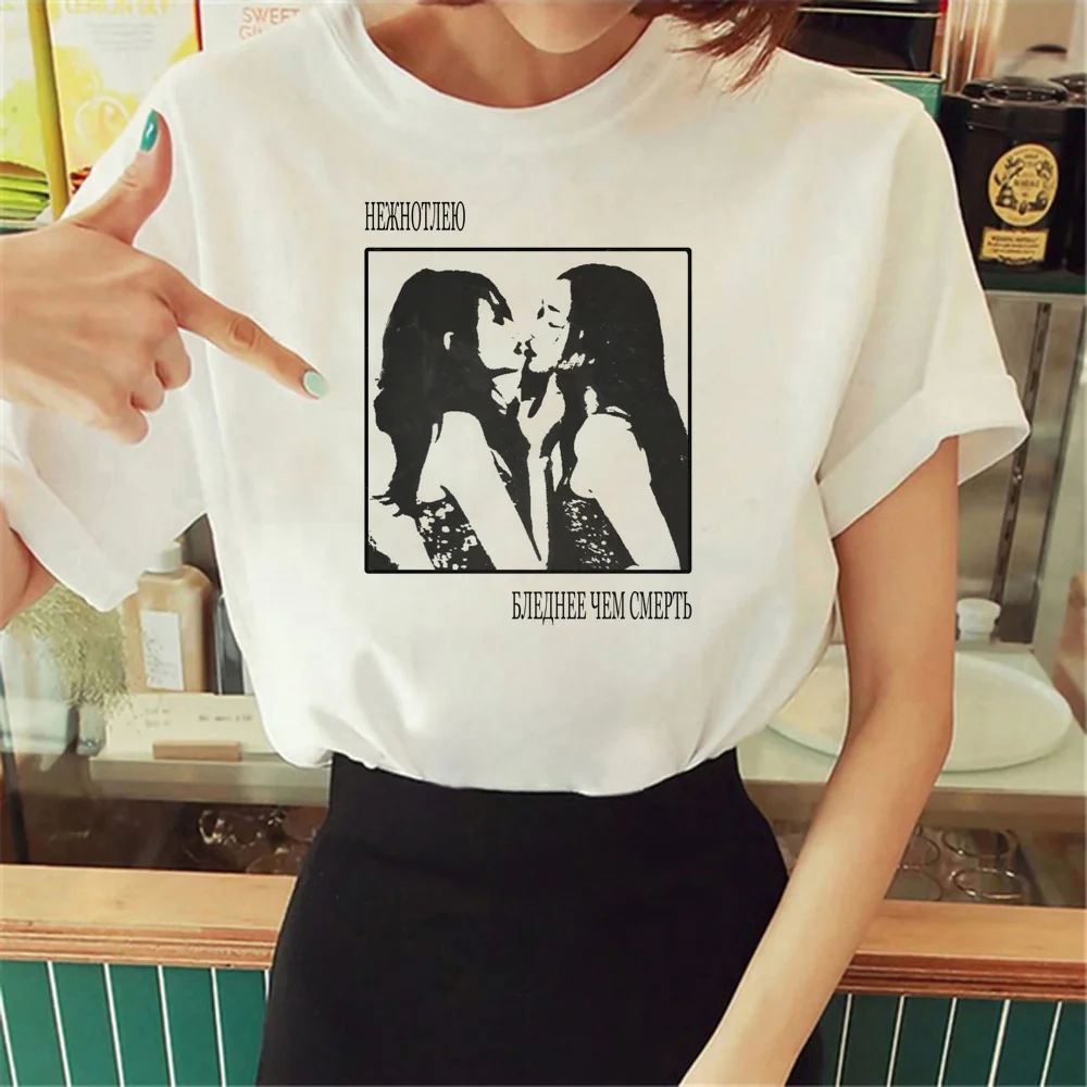 

Y2k Top Print t shirt women manga streetwear designer t shirt female designer clothes