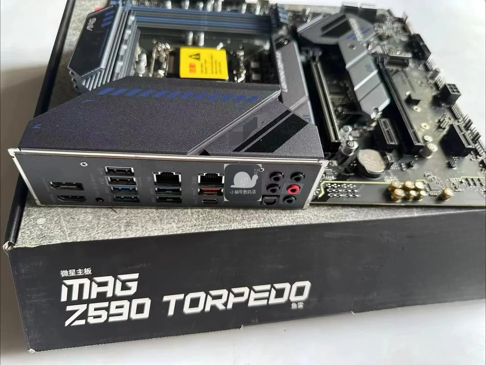 Para MSI MAG Z590 TORPEDO Desktop PC Torpedo de placa grande, argamassa, Tomahawk