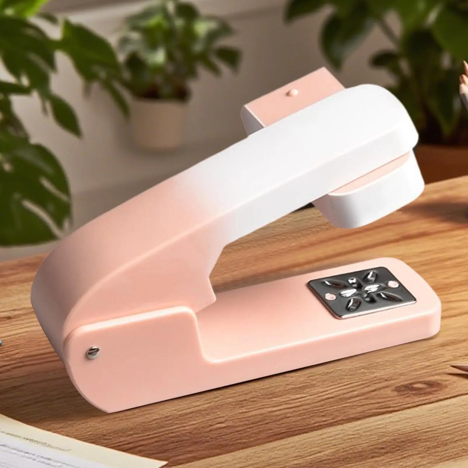 デスク用ホッチキス 360 度回転製本ホッチキス 20 枚容量マルチアングルホッチキスデスクアクセサリー用