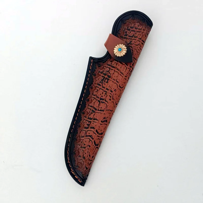 

Knife Cover Outdoor Knife Cover Fixed Blade Protective Cover Storage Cover Storage Bag Leather Cover Camping Travel Carrying