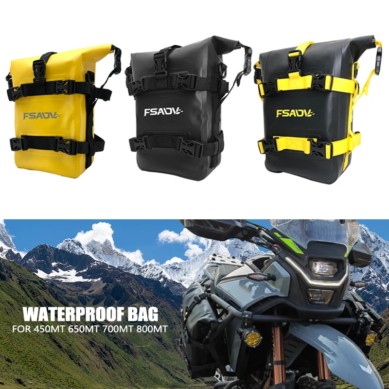 

Fit For CFMOTO 450MT 700MT 800MT 650MT 450 MT 800 MT Tool Placement Bag Frame Crash Bars Waterproof Luggage Storage Bag