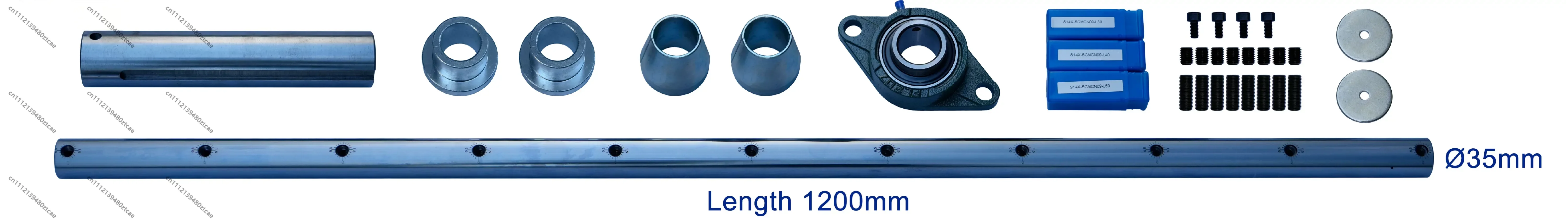35mm Diameter Matching Boring Bar Replacement Tool Matched Use For Boring Machine Maintenance