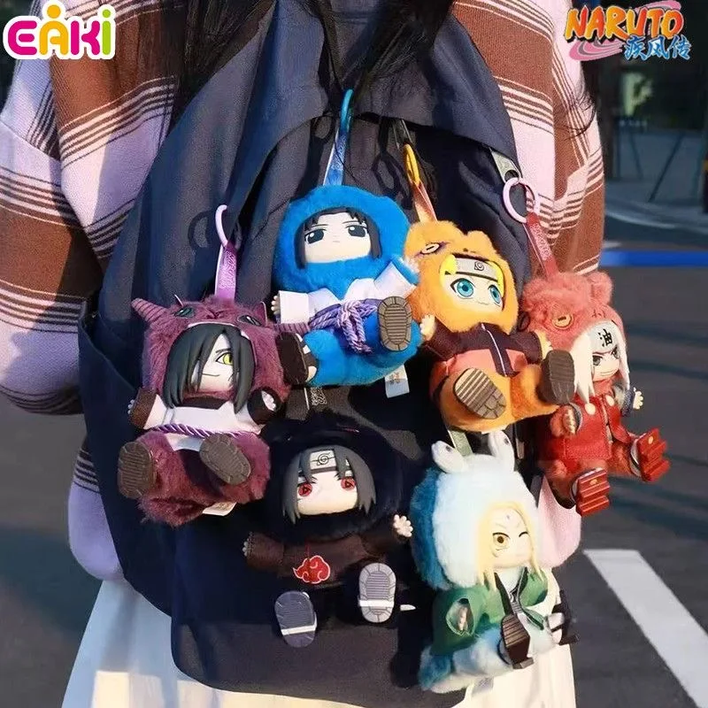 

New In Stock TOPTOY EAKI Naruto Sit-in Party Konohagakure San'in Jiraiya Orochimaru Tsunade Cute Plush Blind Box Holiday Present