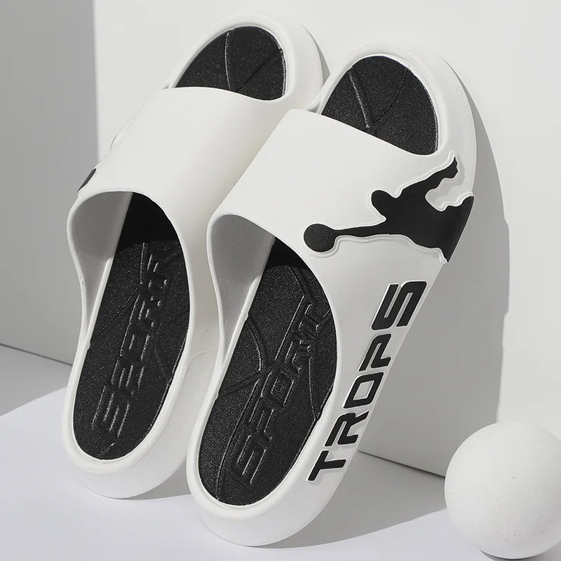 Summer Men Slippers Couple Sandals Flip Flops Beach Slides women's Thick Sole Indoor Bathroom Anti-Slip Shoes pantuflas klapki