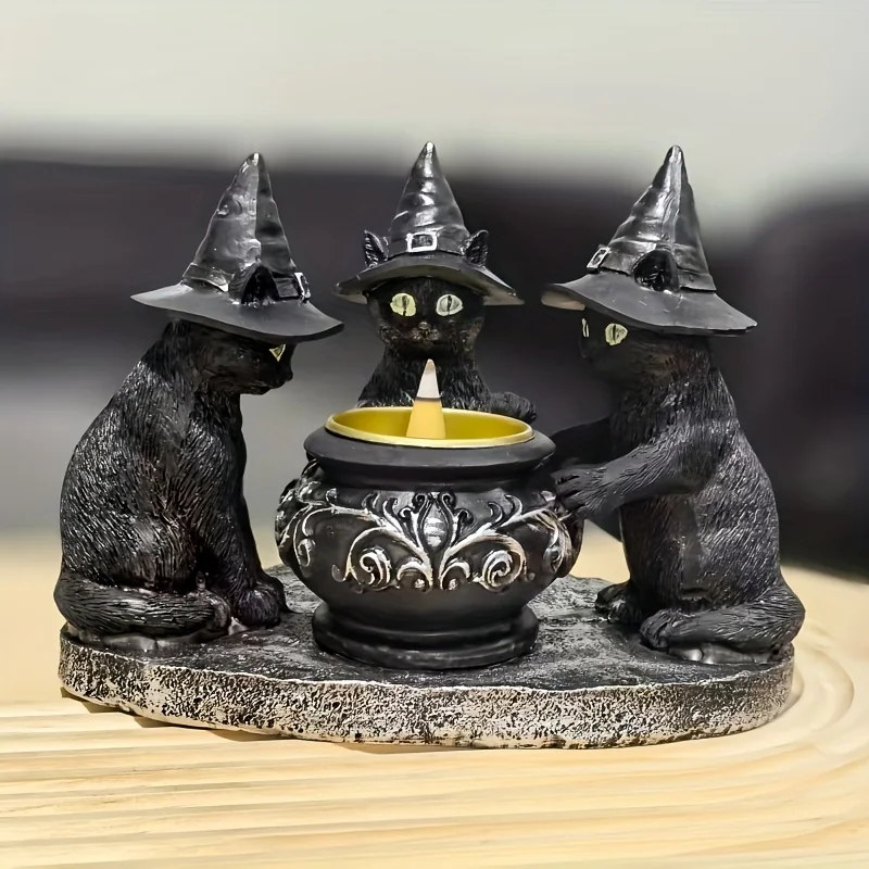 

Halloween Skull Candlestick Scary Decor Escape Room Prop Horror Bone Candle Holder