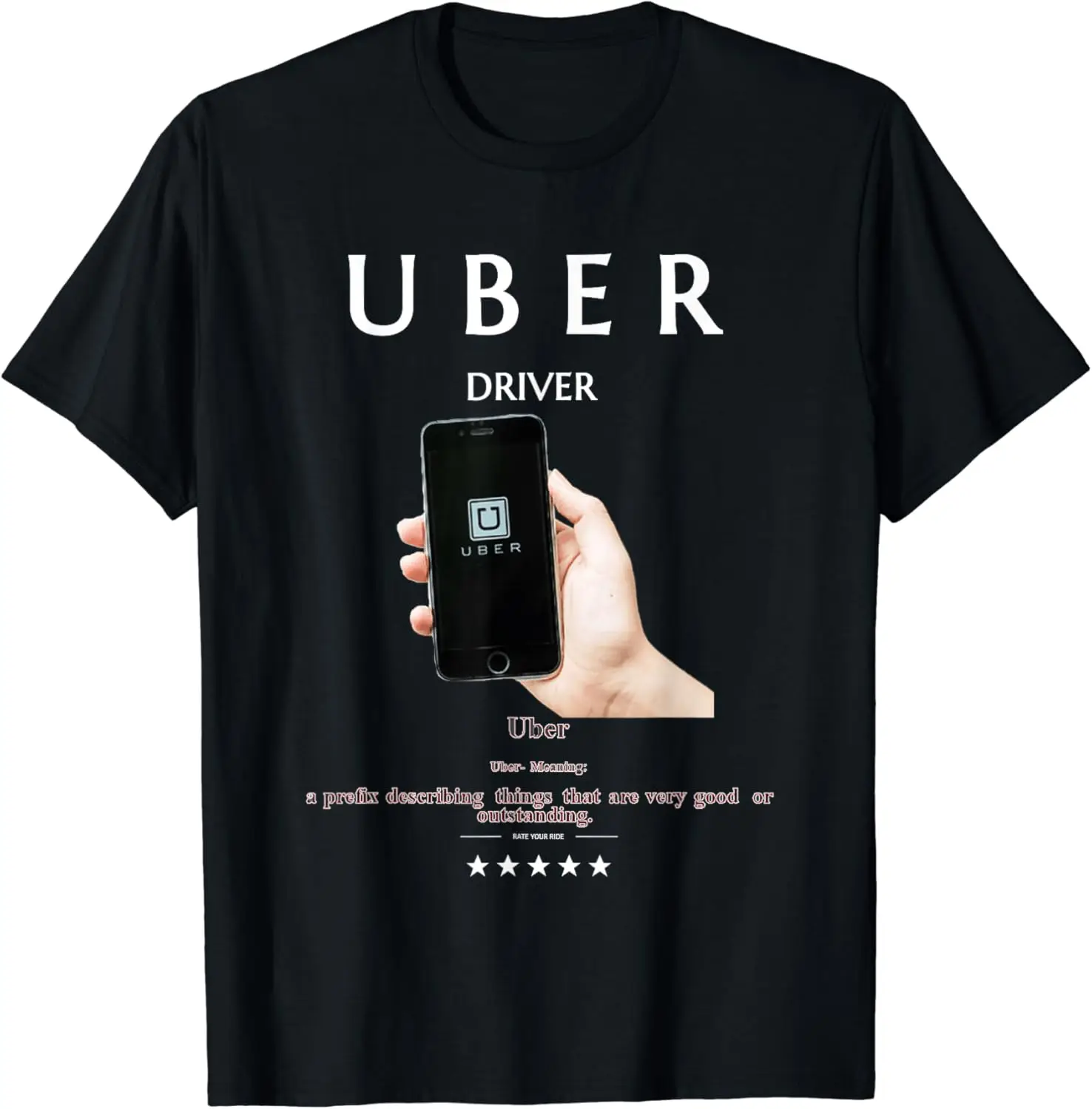 I'm a 5 Star Rideshare Driver T-Shirt