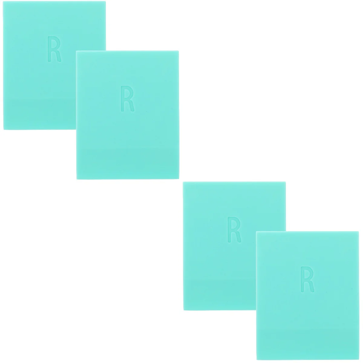 2 Count Screen Printing Squeegee Scrapper Silk Cake Rubber Ink Scraper Scratch Board Textile