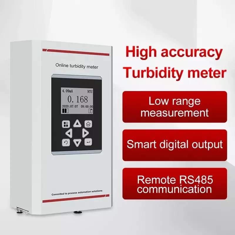 RS485Modbus protocol low range turbidity meter controller aquarium automatic digital turbidity meter