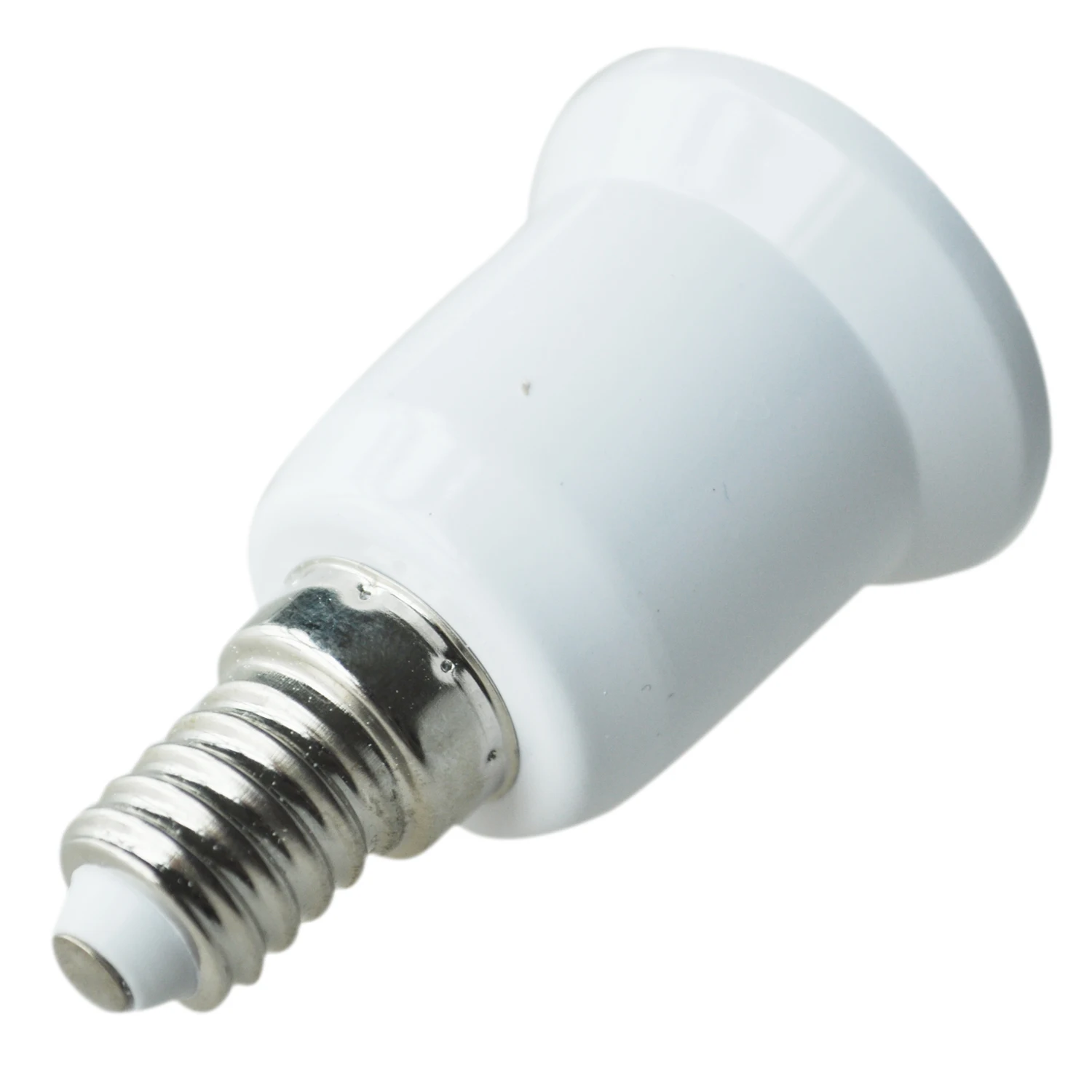 E14 to E27 Extend Base LED CFL Light Bulb Lamp Adapter Converter Screw Socket