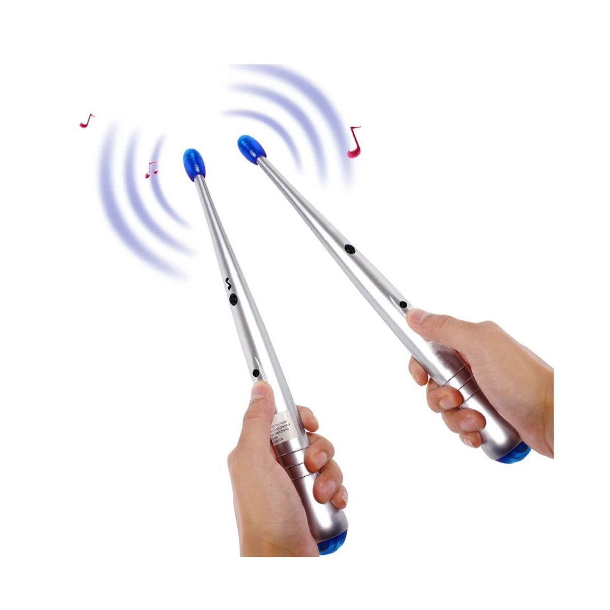 2Pcs Electronic AirDrum Rock Electric Drum Sticks Rhythm Stick Percussion Instrument Tool