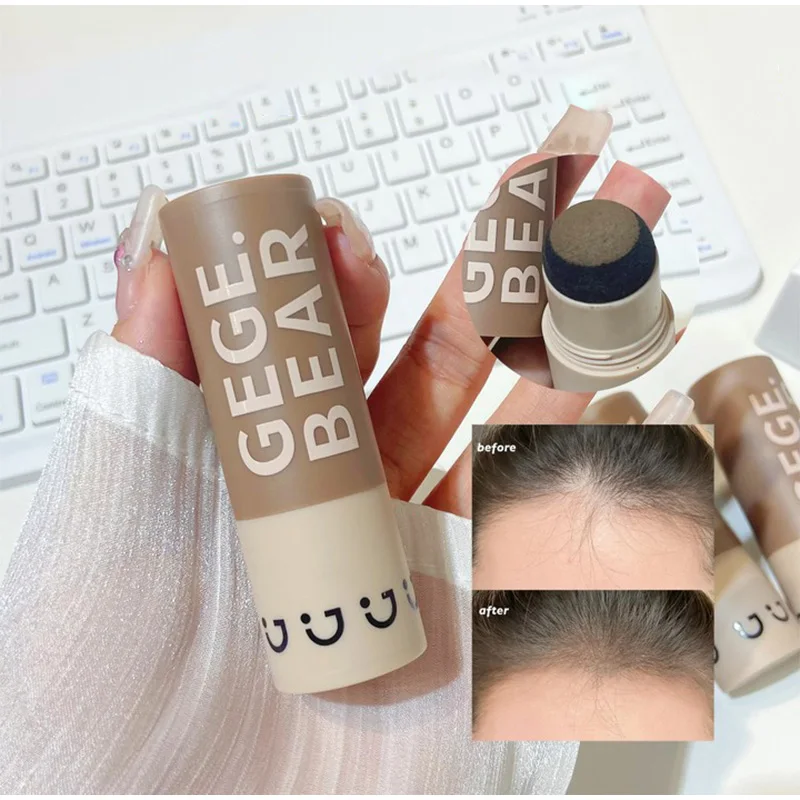 Haaransatz Puder Haarwurzel vertuschen natürliche Haar füllung Haar linie Schatten puder wasserdicht schweiß fest lang anhaltende koreanische Make-up