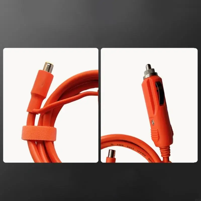 12V 24V Vehicle Power Cord DC7909 DC8020 For Camping Power Stations With 15A Output And Coppers Wiring HX5E