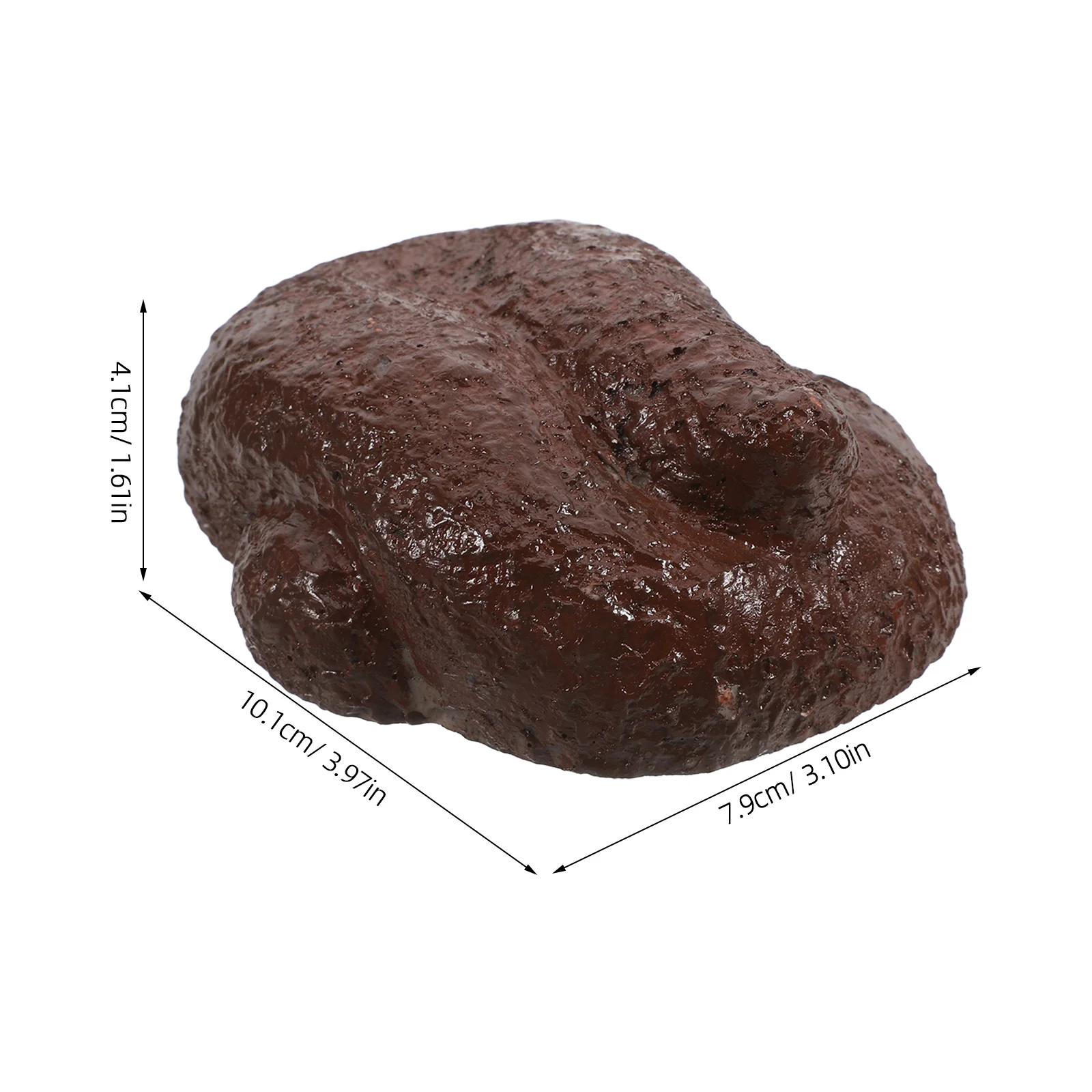 Poop Key Saving Box Outdoor Waterproof Hidden Courtyard Key Hider Discreet Spare Keys Lockbox Poop Box Hidden Case