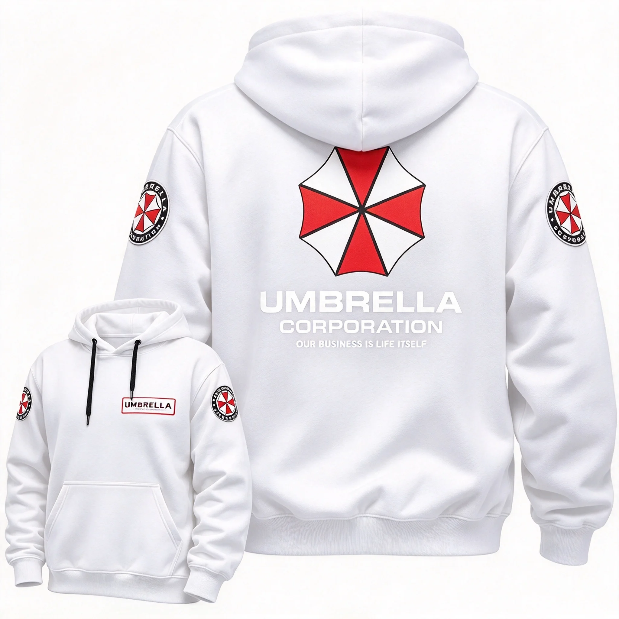 New Summer Resident Evil Umbrella Corporation Hoodie- Quick-drying and Perfect for Game Fans