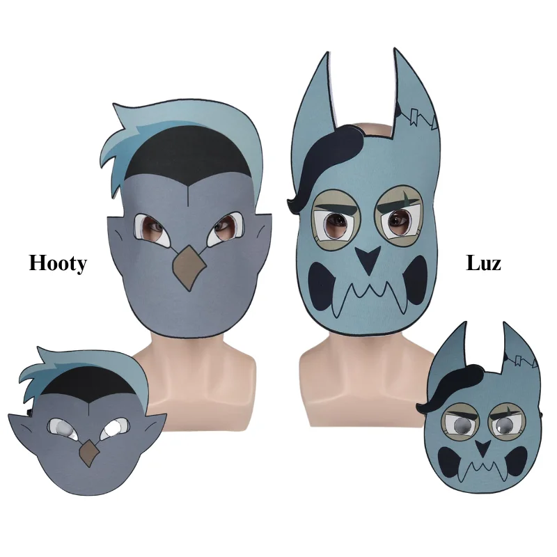 Anime The Owl Cos House Luz Cosplay Mask Hooty Mask Cosplay Fantasia Mask Masquerade Halloween Carnival Party Costume Props