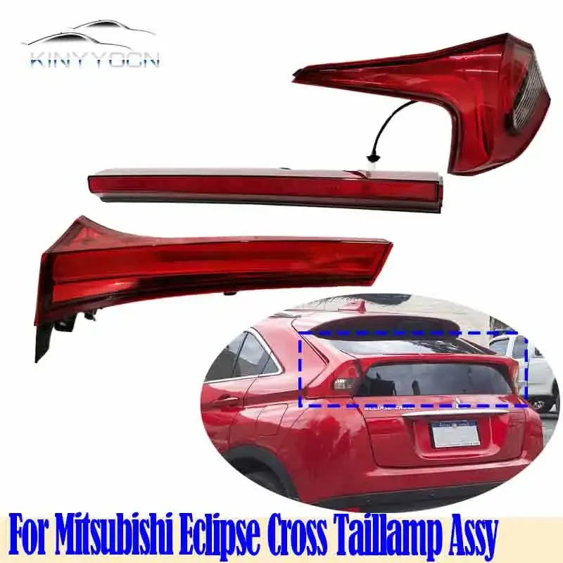 For Mitsubishi Eclipse Cross Rear Light Tail Light Tail Lamp Taillight Taillamp Brack Back Backup light Headlamp