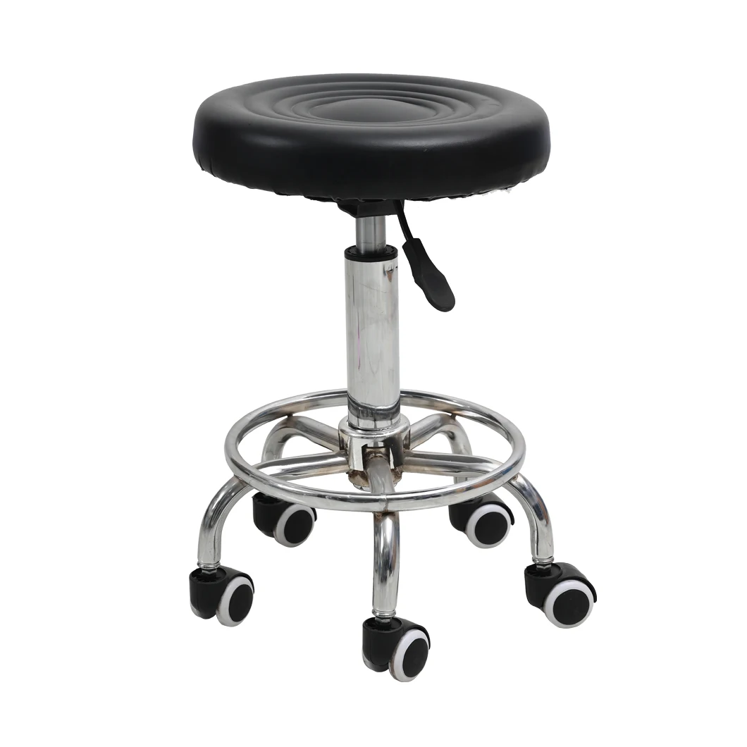 Hot Sale High Quality Hospital Furniture  Black Revolving Nurse C