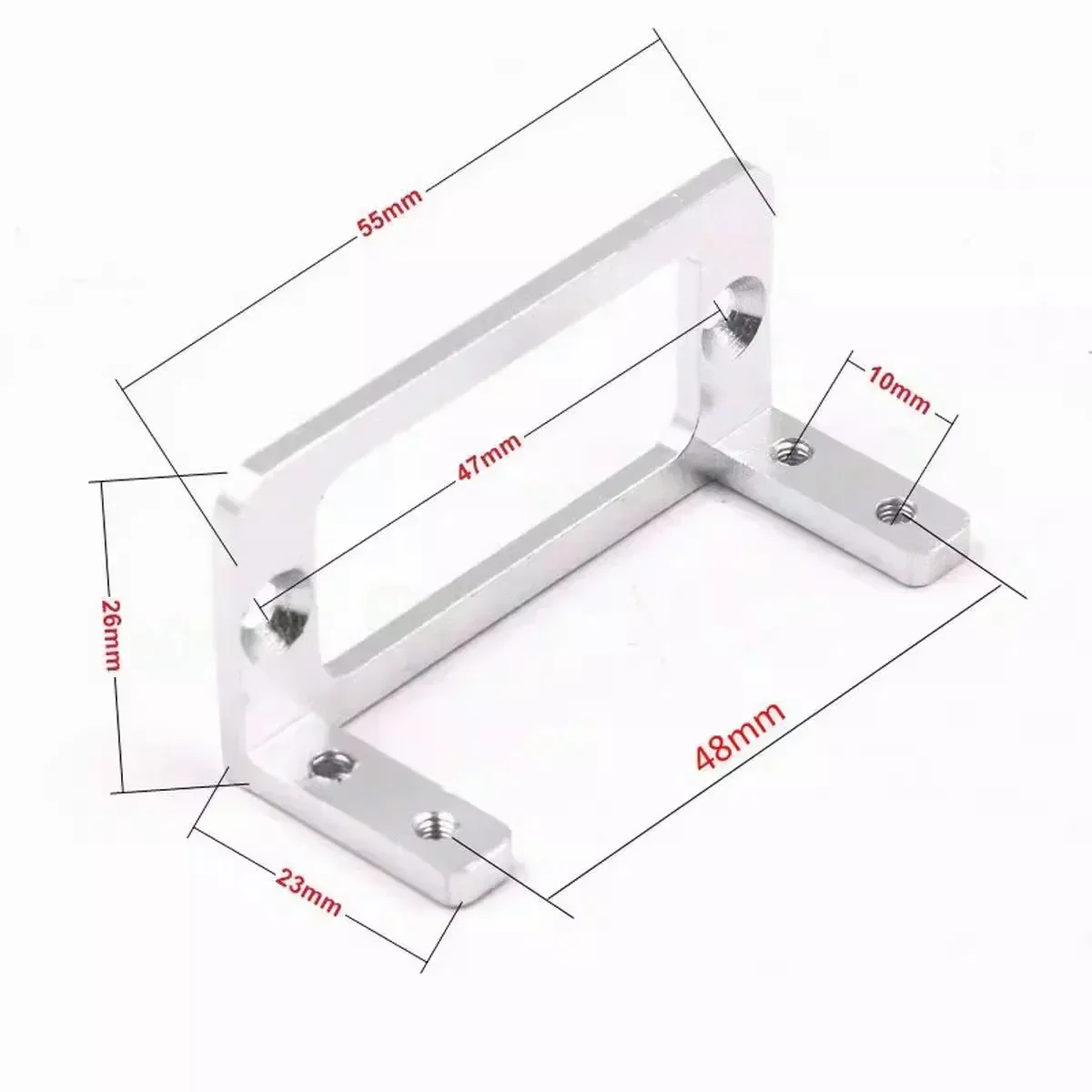 1 Set Nieuwe Aluminium Houder Servo Mount Voor RC Vliegtuig Boot Auto Servo S3003, MG995 Servo Beugel
