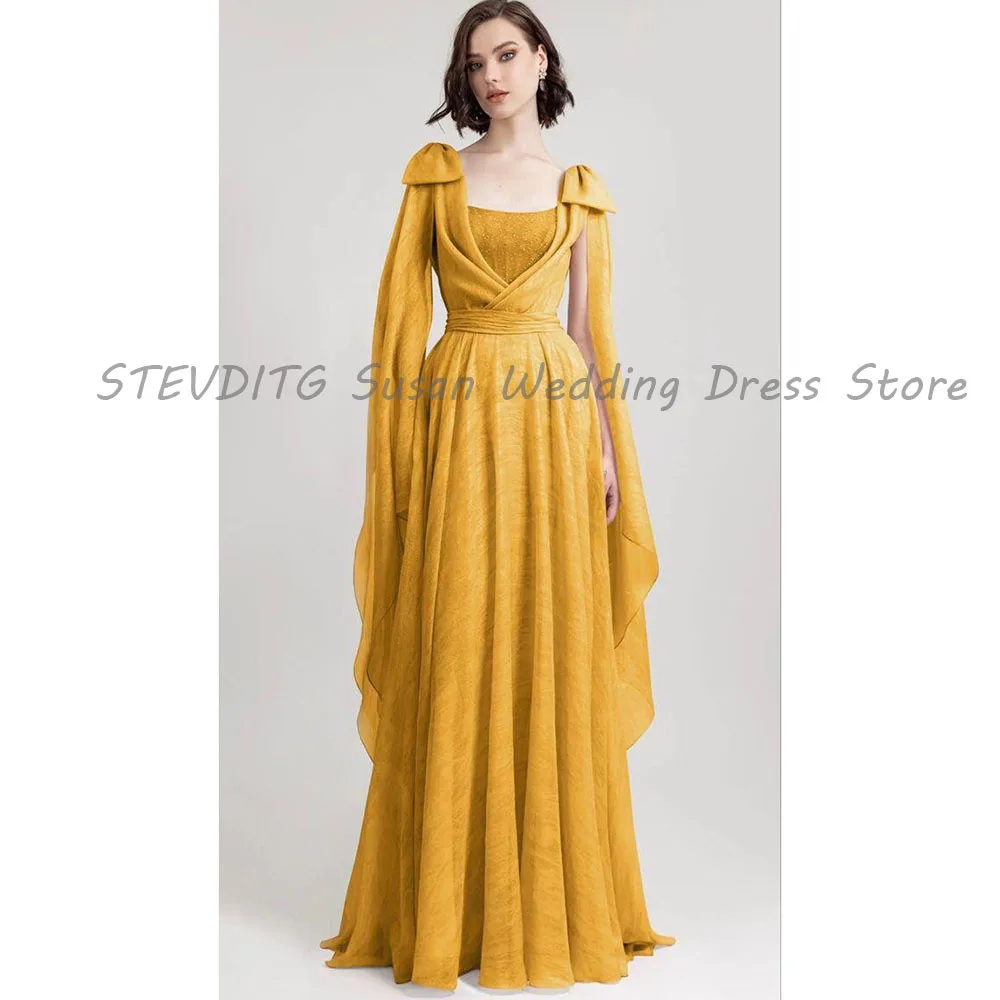 

Classic Evening Dresses Women Sleeveless High Quality Floor Length A Line Banquet Celebrity Female Gowns Prom Party Elegant