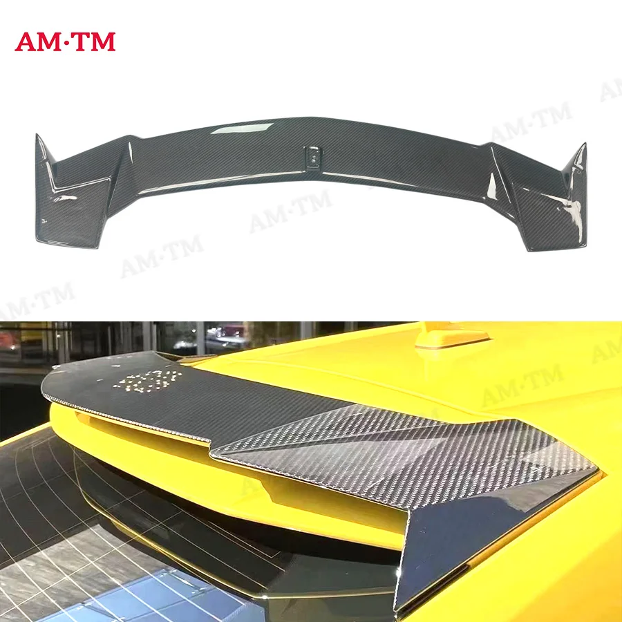 FRP For Lamborghini URUS Roof Spoiler Rear Trunk Spoiler 2017+ Real Dry Carbon Fiber MSY Style Car Tail Trunk Boot Decoration