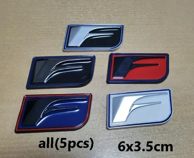 Universal Emblem Badge Sticker For Lexus GS GX IS LS LX NX RX UX CT LC RC F SPORT CT200H GX460 IS250 ES 220D IS200 Fsport Decal view 2